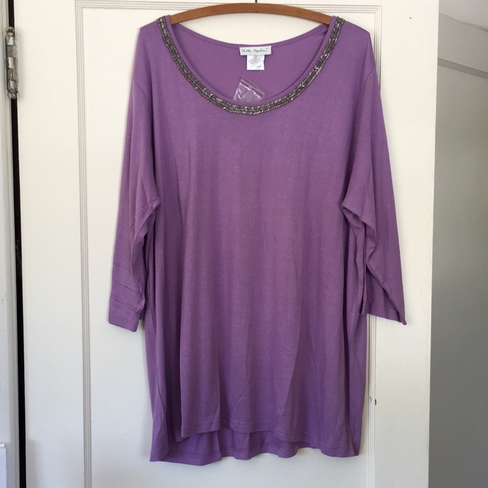 Ulla Popken Ballet Sleeve T-Shirt